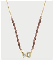 Halskette Rue des Mille Dame in Silber Zircone GR-040 M5 M AU